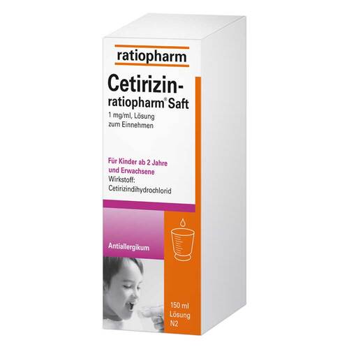 Cetirizin-ratiopharm® Saft - 1