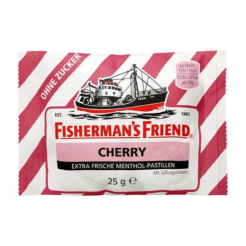 Fishermans Friend Cherry ohne Zucker Pastillen - 1