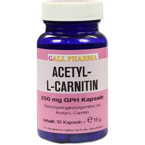 Acetyl-L-Carnitin 250 mg GHP Kapseln - 1