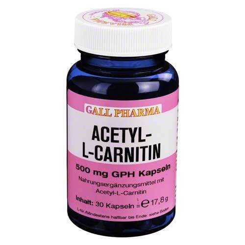 Acetyl-L-Carnitin 500 mg Kapseln - 1