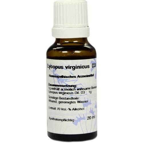 Lycopus virg. D 3 Dilution - 1