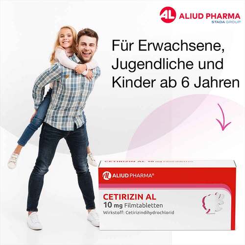 CETIRIZIN AL 10 mg Filmtabletten - 6