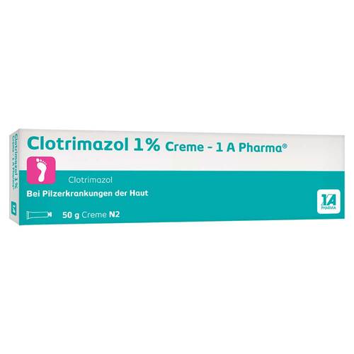 Clotrimazol 1% Creme 1A Pharma - 1