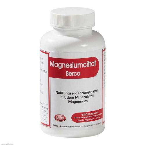 Magnesiumcitrat Berco Kapseln - 1