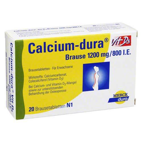 Calcium Dura Vit D3 Brause 1200 mg / 800 I.E. - 1