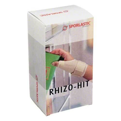 Rhizo-Hit Classic Daumenorthese Gr&ouml;&szlig;e S schwarz 07605 - 1