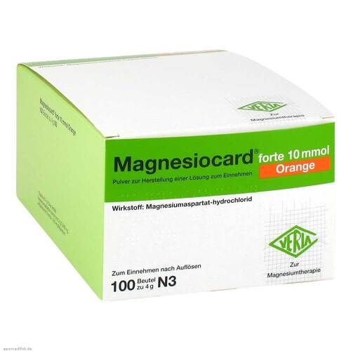 Magnesiocard forte 10 mmol Orange Pulver - 1