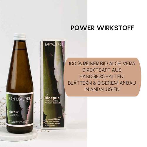 aloepur 100% reiner Aloe Vera Saft - 5