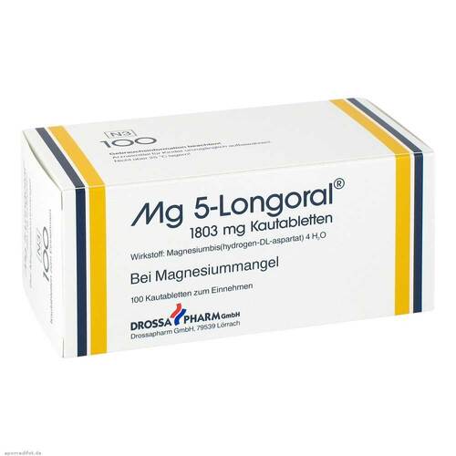 MG 5 Longoral Kautabletten - 1