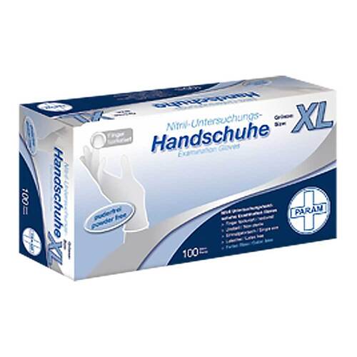 Handschuhe Einmal Nitril XL wei&szlig; - 1
