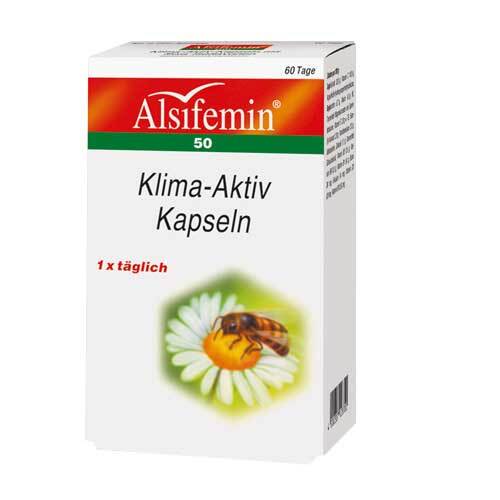 Alsifemin Klima Aktiv mit Soja-Isoflavonen Kapseln - 1