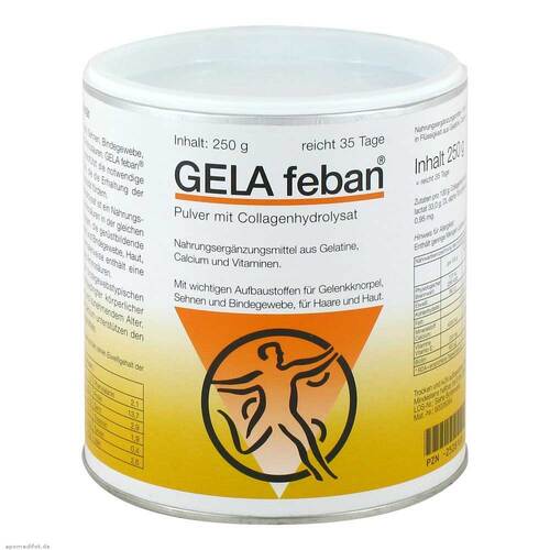 Gelafeban Pulver mit Gelatinehydrolysat - 1