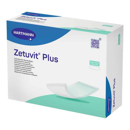 Zetuvit Plus extrastarke Saugkomp.steril 20x25 cm - 1