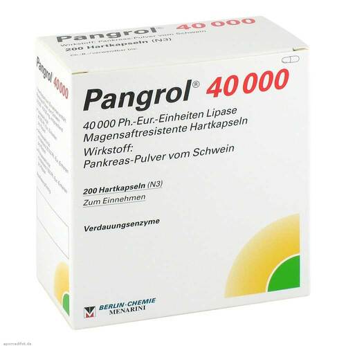 Pangrol 40000 magensaftresistente Kapseln - 1