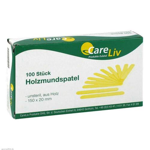 Holzmundspatel 15 cm - 1