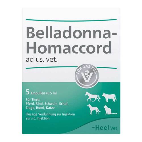 Belladonna Homaccord Ampullen vet. (f&uuml;r Tiere) - 1