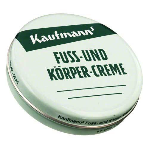 Kaufmanns Fuss und K&ouml;rpercreme - 1