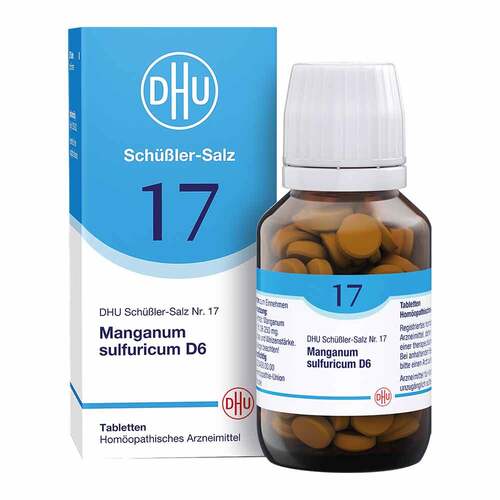 DHU Sch&uuml;&szlig;ler-Salz Nr. 17 Manganum sulfuricum D6 Tabletten - 1