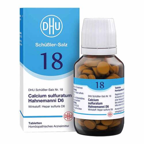 DHU Sch&uuml;&szlig;ler-Salz Nr. 18 Calcium sulfuratum D 6 Tabletten - 1