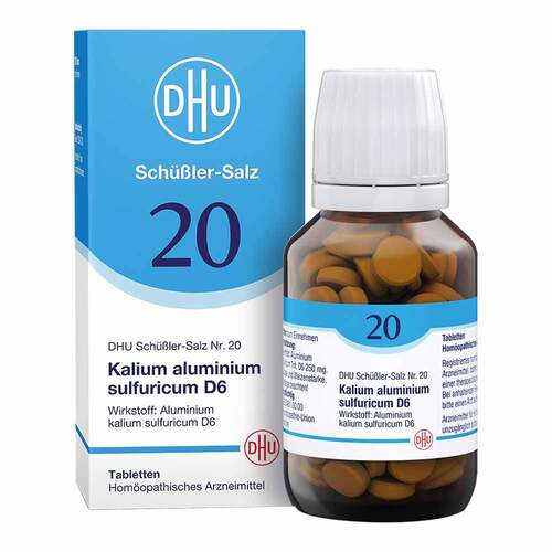 DHU Sch&uuml;&szlig;ler-Salz Nr. 20 Kalium aluminium sulfuratum D6 Tabletten - 1