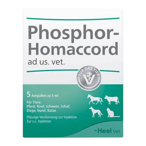 Phosphor Homaccord Ampullen vet. (f&uuml;r Tiere) - 1