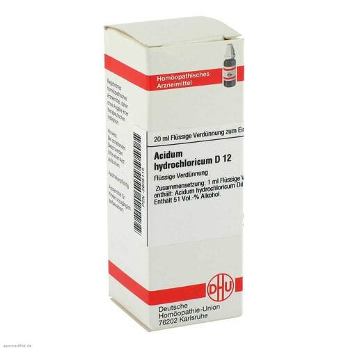 DHU Acidum hydrochloricum D 12 Dilution - 1