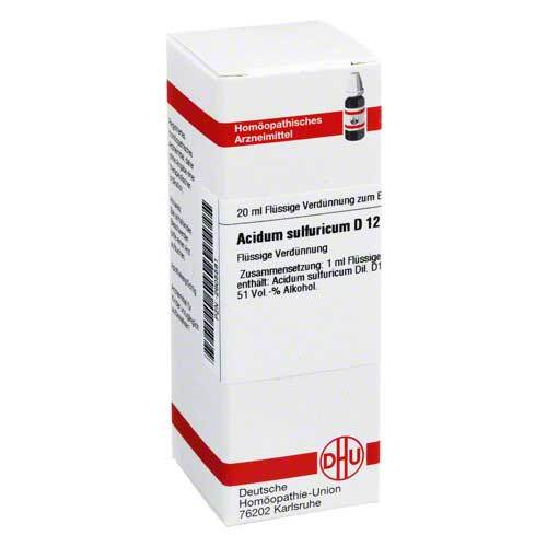 DHU Acidum sulfuricum D 12 Dilution - 1