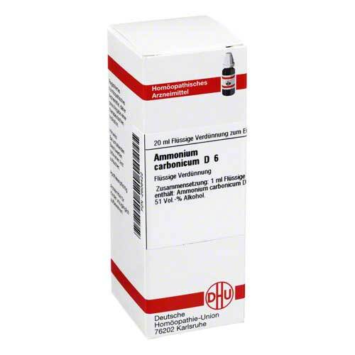 DHU Ammonium carbonicum D 6 Dilution - 1