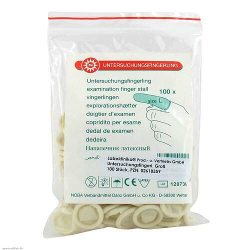 Untersuchungsfingerlinge gro&szlig; - 1