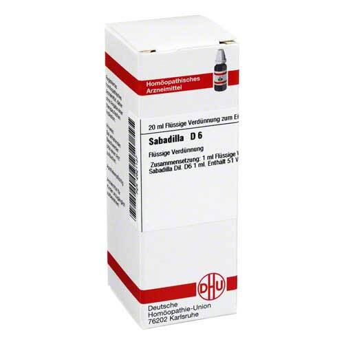 DHU Sabadilla D 6 Dilution - 1