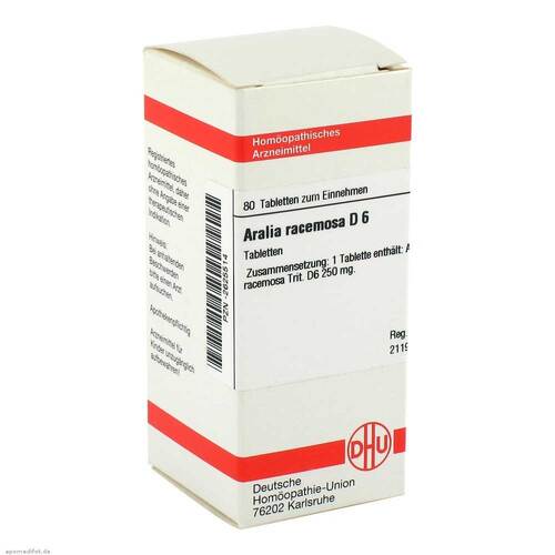 DHU Aralia racemosa D 6 Tabletten - 1