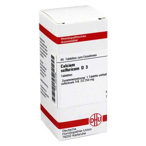 DHU Calcium sulfuricum D 3 Tabletten - 1