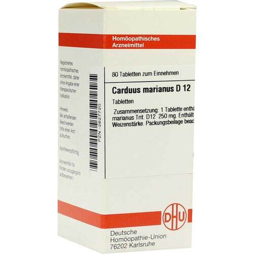 DHU Carduus marianus D 12 Tabletten - 1