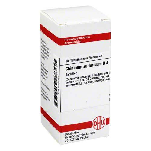 DHU Chininum sulfuricum D 4 Tabletten - 1