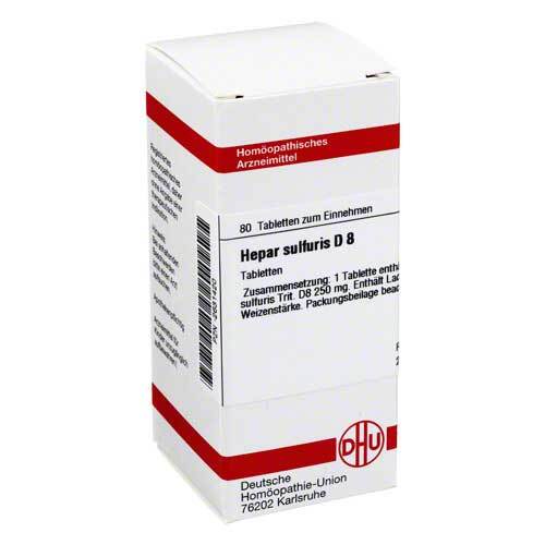 DHU Hepar sulfuris D 8 Tabletten - 1