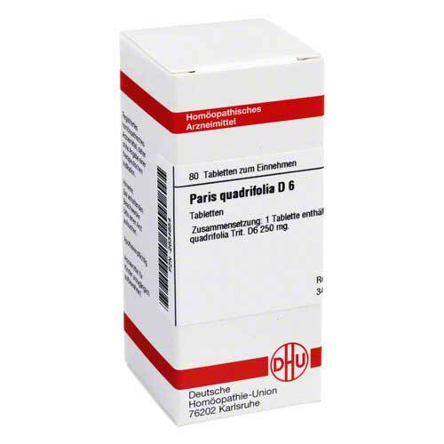 DHU Paris quadrifolia D 6 Tabletten - 1