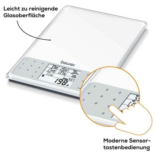 Beurer DS61 N&auml;hrwert Analysewaage - 5