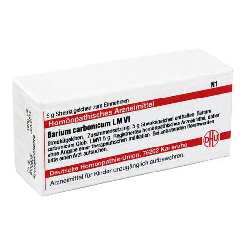 DHU LM Barium carbonicum VI Globuli - 1