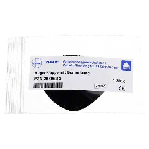 Augenklappe mit Gummiband - 1