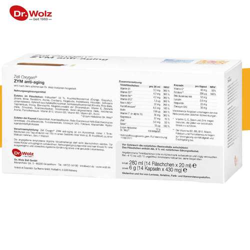 Zell Oxygen Zym Anti Aging 14 Tage Kombipackung - 6