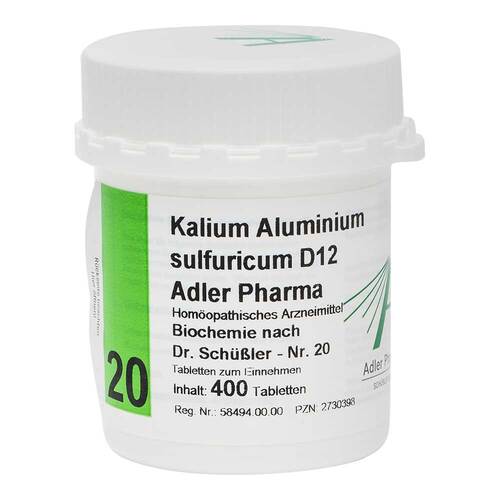 Biochemie Adler 20 Kalium aluminium sulfuricum D12 Tabletten - 1