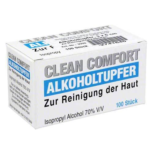 Alkoholtupfer 3x6cm steril 100 st. - 1