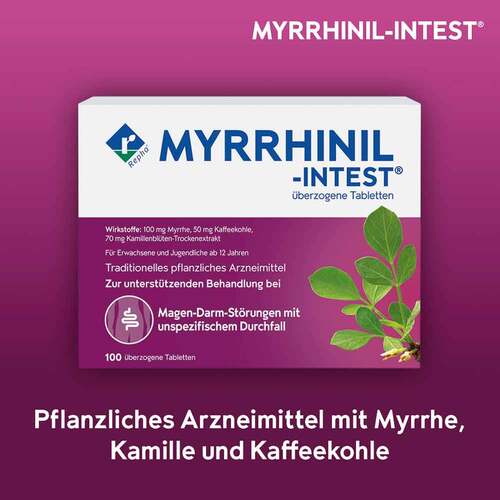 MYRRHINIL-INTEST &uuml;berzogene Tabletten - 8