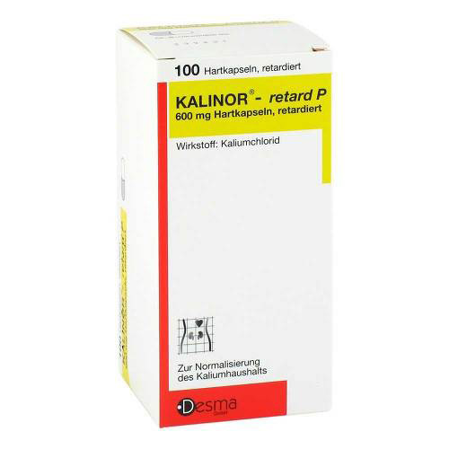 Kalinor retard P 600 mg Hartkapseln - 1