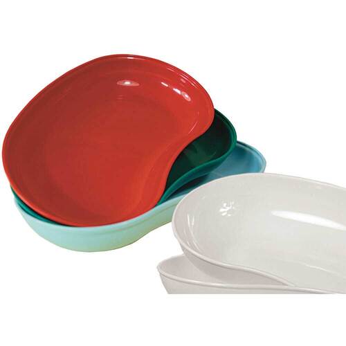 Nierenschale Kunststoff wei&szlig; 250x150x45mm - 1