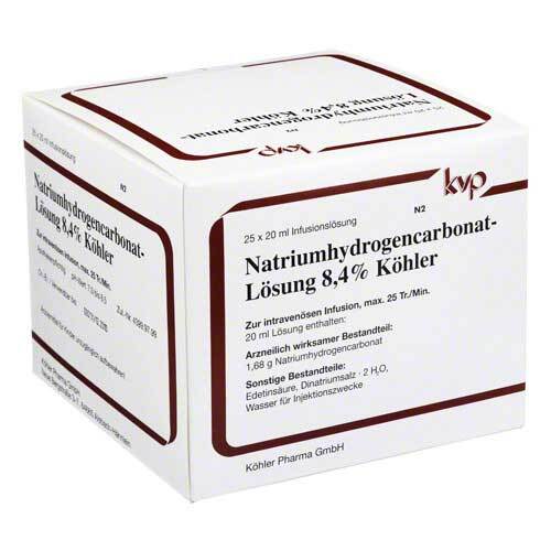 Natrium hydrogencarbonat 8,4 - 1