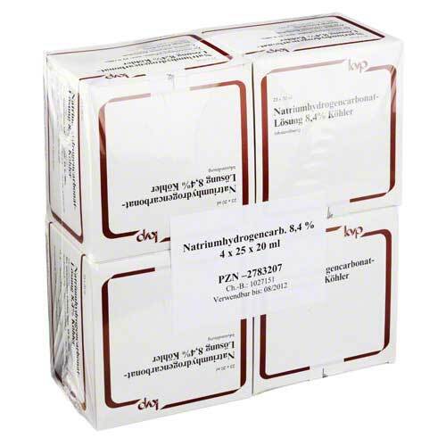 Natrium hydrogencarbonat 8,4 - 1