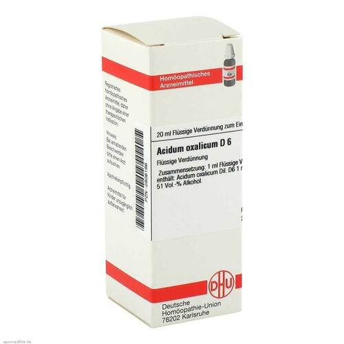 DHU Acidum oxalicum D 6 Dilution - 1