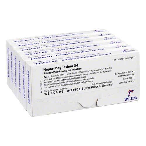 Hepar-Magnesium D 4 Ampullen - 1