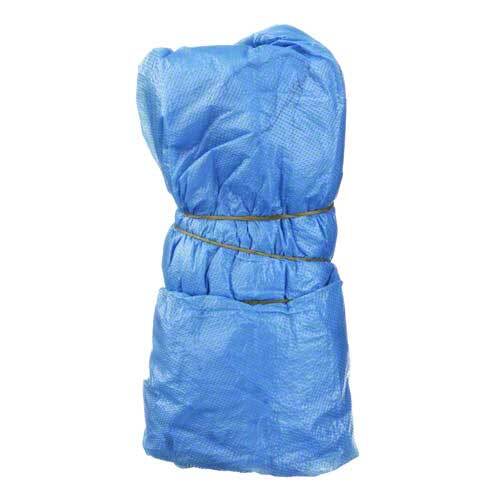 &Uuml;berschuhe Einmal Kunststoff blau - 1